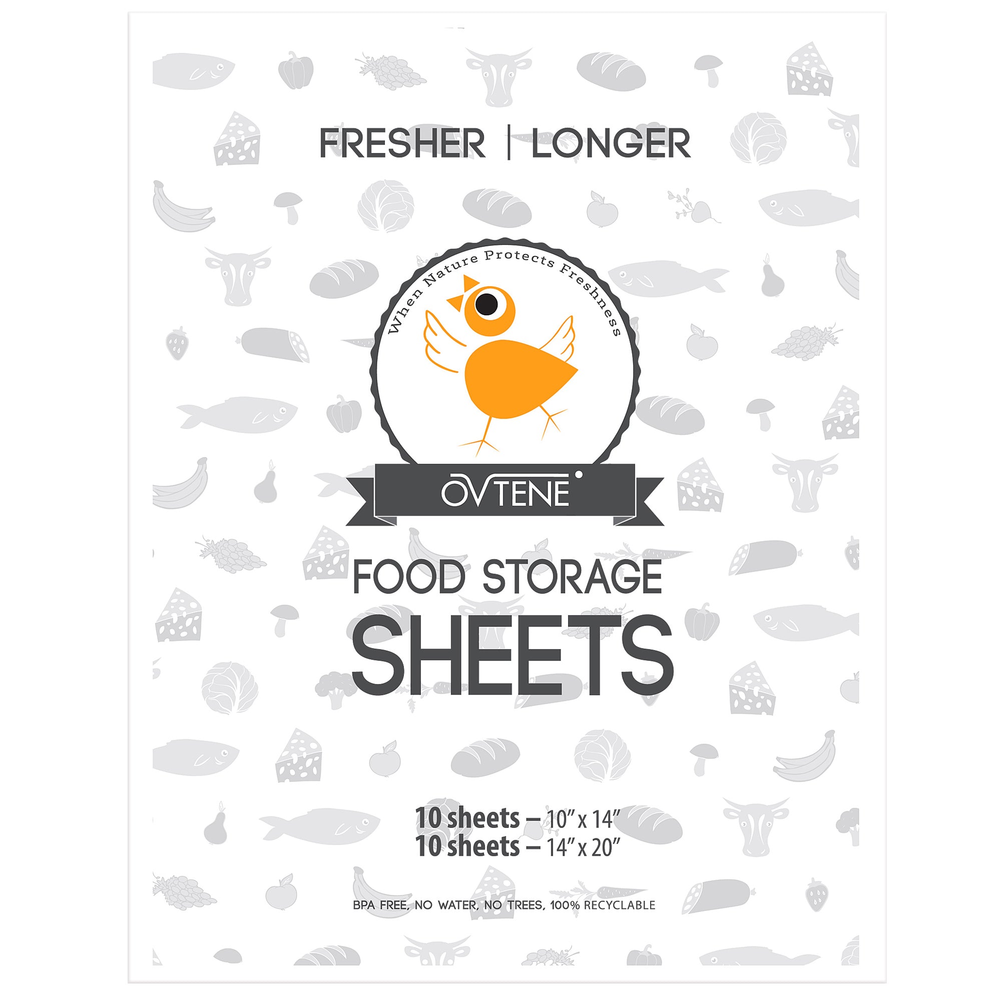 Food Storage Sheets